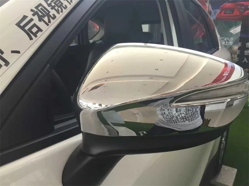 Abaiwai ABS Chrome Stranska Vrata Rearview Ogledal Trim Kritje Protector Za Mazda CX-5 CX5 CX 5 2015 2016 Avto-Styling 2pcs